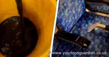 Shocking footage from cleaner reveals just how dirty London Tube seats are