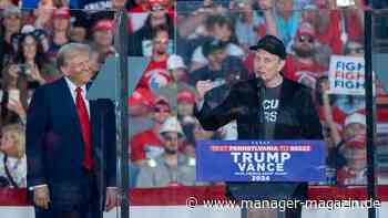 Donald Trump nominiert Elon Musk als Berater und Fox-Moderator als Verteidigungsminister