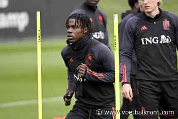 Blessurezorgen bij de Rode Duivels: middenvelder komt zelf met update over zijn fitheid