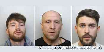 Three men jailed for their involvement in a drugs line between Manchester and Somerset