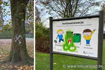 Vandalen houden lelijk huis op speelplein