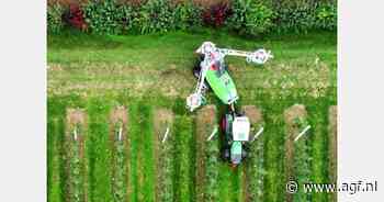 Boomgaardspuit met nieuwe semi-automatische luchtzakken