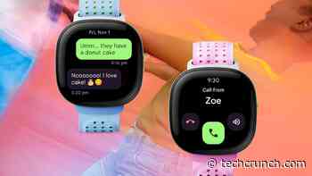 Fitbit’s kids smartwatch gets family group chats