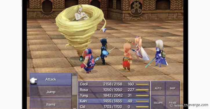 Final Fantasy games are coming to Apple Arcade