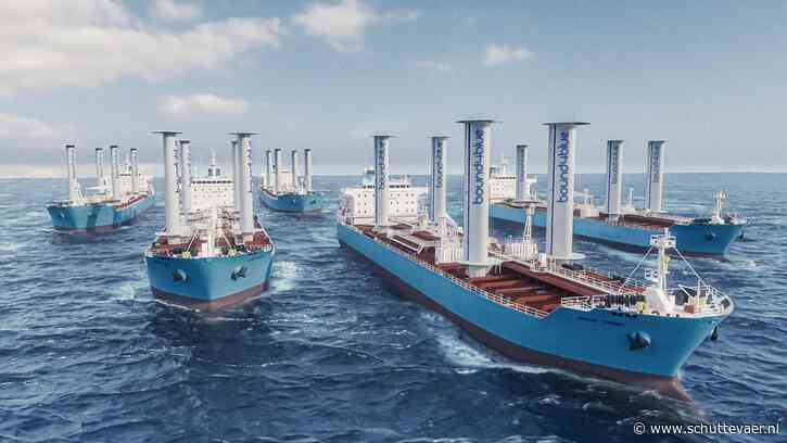 Maersk bestelt rotorzeilen voor vijf schepen bij Bound4blue