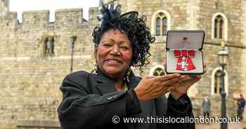 Boney M singer 'proud' to follow her father with MBE