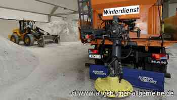 Erster Schneefall: Der Winterdienst steht in den Startlöchern