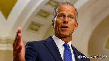 John Thune wird Vorsitzender: Trump erleidet kleinen Rückschlag im US-Senat