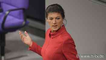 Bundesweiter Wahlkampf wichtiger: Direktkandidatin? Wagenknecht ist sich nicht sicher