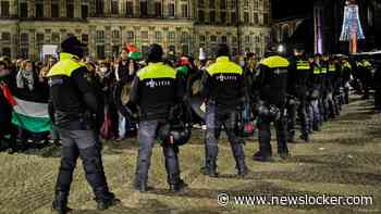 Politie beëindigt verboden pro-Palestijns protest op Dam, demonstranten afgevoerd