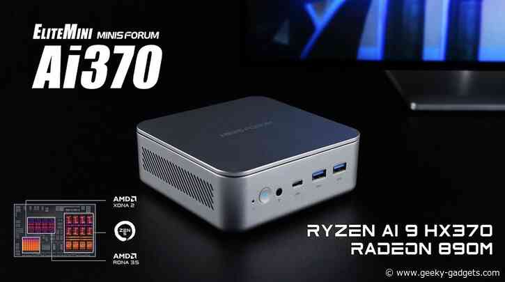 EliteMini Ai370 Review: Compact Design Meets Powerful Performance