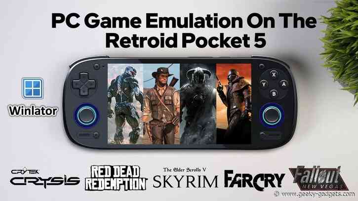 Retroid Pocket 5: Game Emulation Performance and Features Tested
