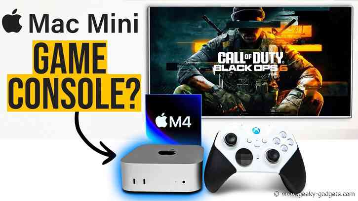 Can a M4 Mac Mini Handle Modern Games? (Spoiler: Yes!)