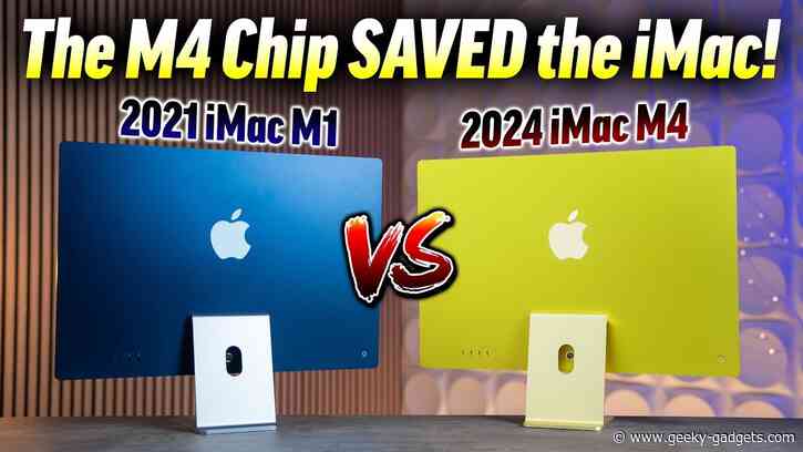 M4 iMac vs M1 iMac: Is the Upgrade Worth It for Professionals?