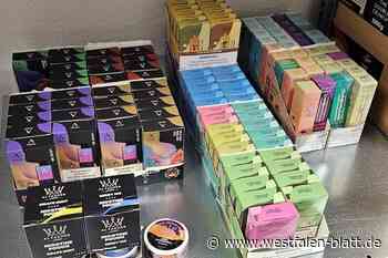 Zoll stellt illegale Tabakwaren in Kiosk sicher
