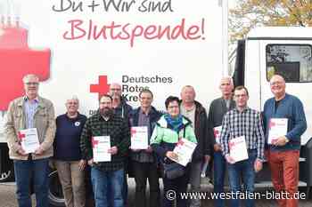 Steinheimer spenden beim Deutschen Roten Kreuz zum 125. Mal Blut