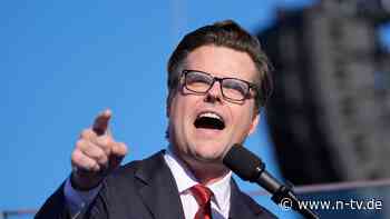 Erzradikaler Kandidat: Trump-Gefolgsmann Gaetz soll Justizminister werden