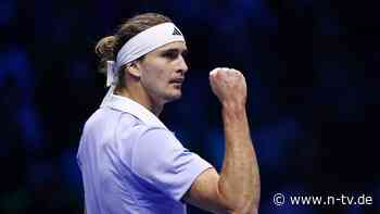 Zweiter Sieg im zweiten Spiel: Zverev lässt auch Ruud bei ATP Finals keine Chance