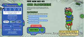 Pepe Coin erreicht nach Coinbase Listing neues Allzeithoch!