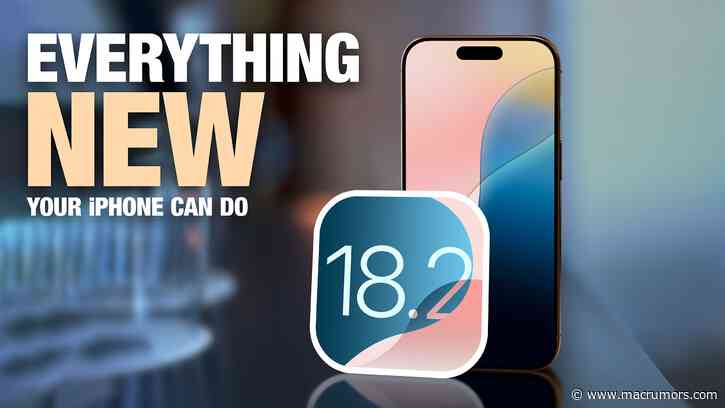 18 New Things Your iPhone Can Do in iOS 18.2