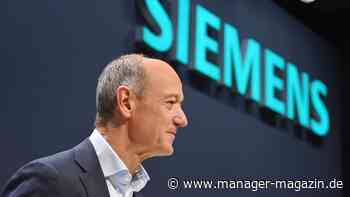 Siemens: Technologiekonzern erzielt Rekordgewinn, Kernsparte schwächelt