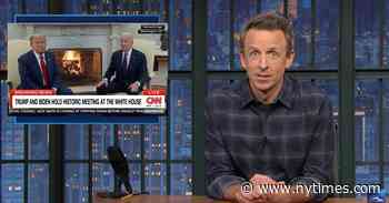 Late Night Chides Biden for Keeping His Cool With Trump