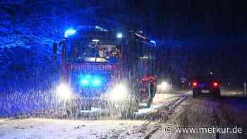 Winter-Einbruch in Bayern: Bilder zeigen Schnee-Ausmaß