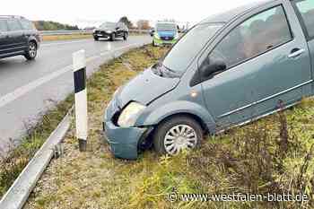 Unfall auf OWD: Auto schleudert aus der Kurve