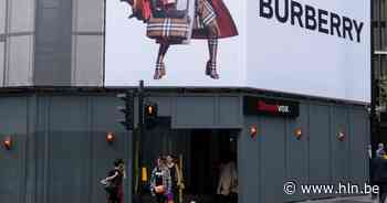 Modebedrijf Burberry ziet verkoop wereldwijd kelderen