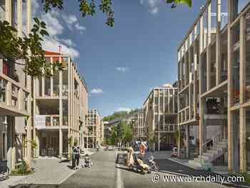 Huebergass and District Park Bern Housing / GWJ Architektur