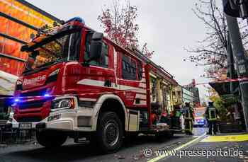 FW-BO: Austritt von Kältemittel in einem Keller einer Gastronomie