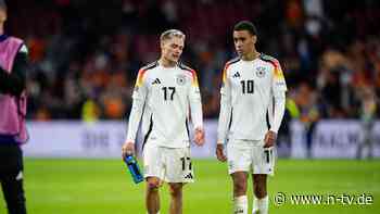"Wenn ich die Jungs sehe ...": Musiala und Wirtz sorgen bei DFB-Kollegen für Selbstzweifel