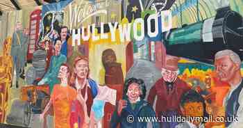 New 'Welcome to Hullywood' mural unveiled as Hull celebrates launch of Blitz film