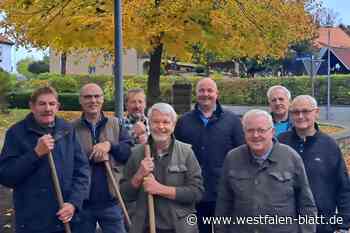 Brakel-Frohnhausen: Rentner-AG saniert Bruchsteinmauer