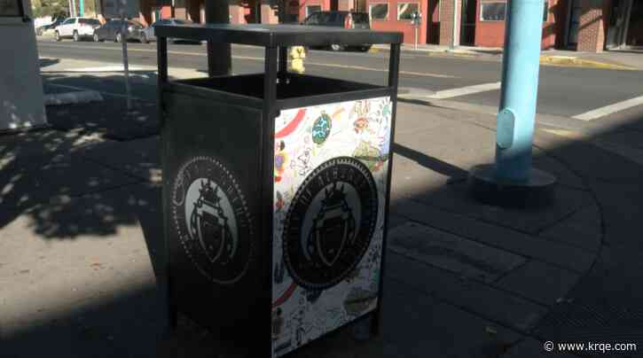 Students help beautify downtown Albuquerque