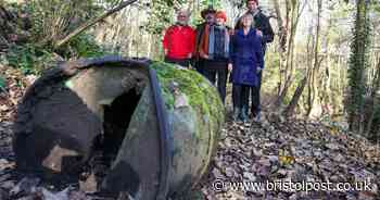 The bizarre 100-year-old flytip that's still polluting a Bristol woodland