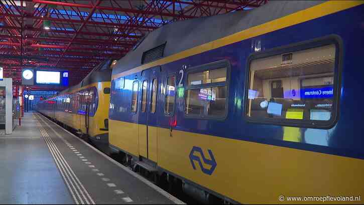 Almere - Tot negen uur geen treinen tussen Almere en Utrecht