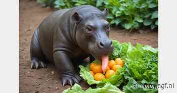 Dieren in dierentuin smullen van 50ste verjaardag New Covent Garden Market