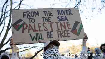 „From the river to the sea“ wird zum Fall für den BGH