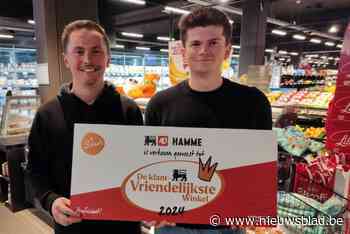 Broers Elias en Dieter scoren hoog met hun supermarkt: “Verkozen tot meest klantvriendelijke AD-warenhuis in Vlaanderen”