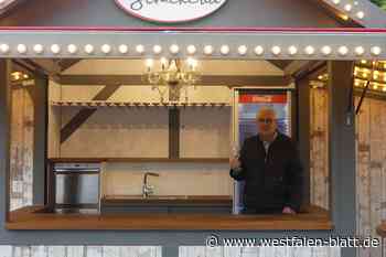 Hartmut Nessel ist zurück mit neuem Weihnachtsmarktstand