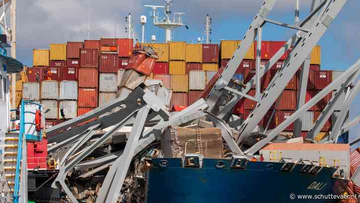 Baltimore-Bridge-schip Dali voor reparatie aangekomen in China
