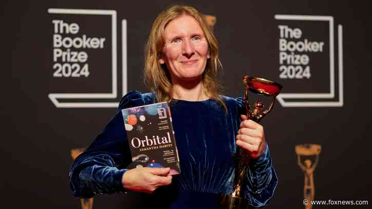British writer Samantha Harvey wins Booker Prize for fiction with space-station novel 'Orbital'