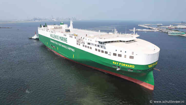 Duizenden auto’s van Volkswagen maken de oversteek naar Amerika met nieuw schip van Wallenius