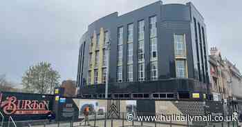 Scaffolding comes down on Hull's historic Burton building as its '1930s grandeur' is restored
