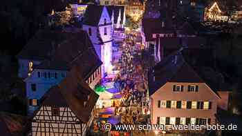Burgweihnacht in Bad Teinach-Zavelstein: Rund 60 Aussteller sorgen für eine heimelige Atmosphäre