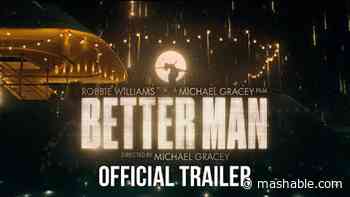 'Better Man' trailer showcases cheeky monkey Robbie Williams