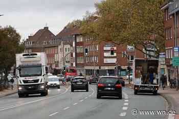 Großbaustelle: Weseler Straße wird für zwei Jahre zum Nadelöhr