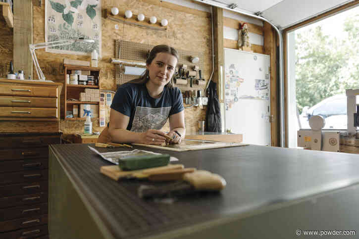 Dream Fulfilled— How Artist Sarah Finger Landed Her First Ski Topsheet