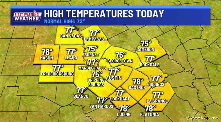 Warm weekend ahead; Timing potential severe weather